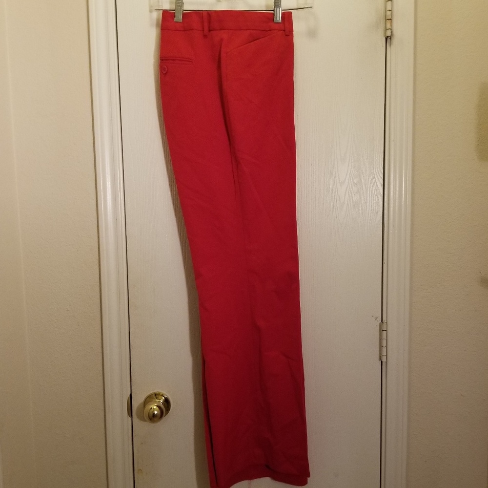 Express Red Slacks